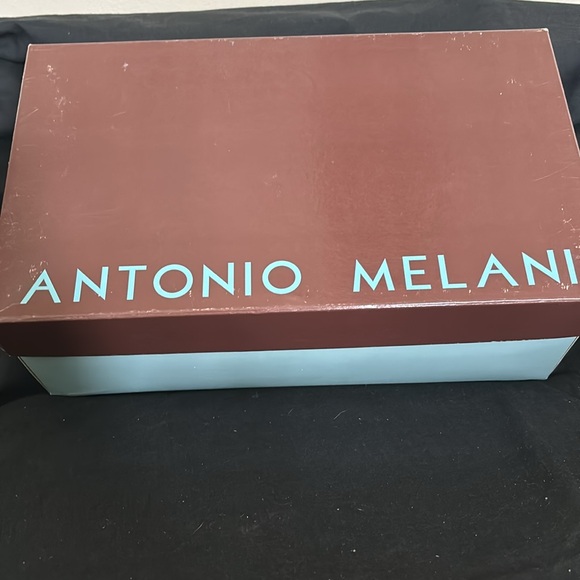 Antonio Melani Marion 713 Gold Met Zebra Pumps - Picture 9 of 10